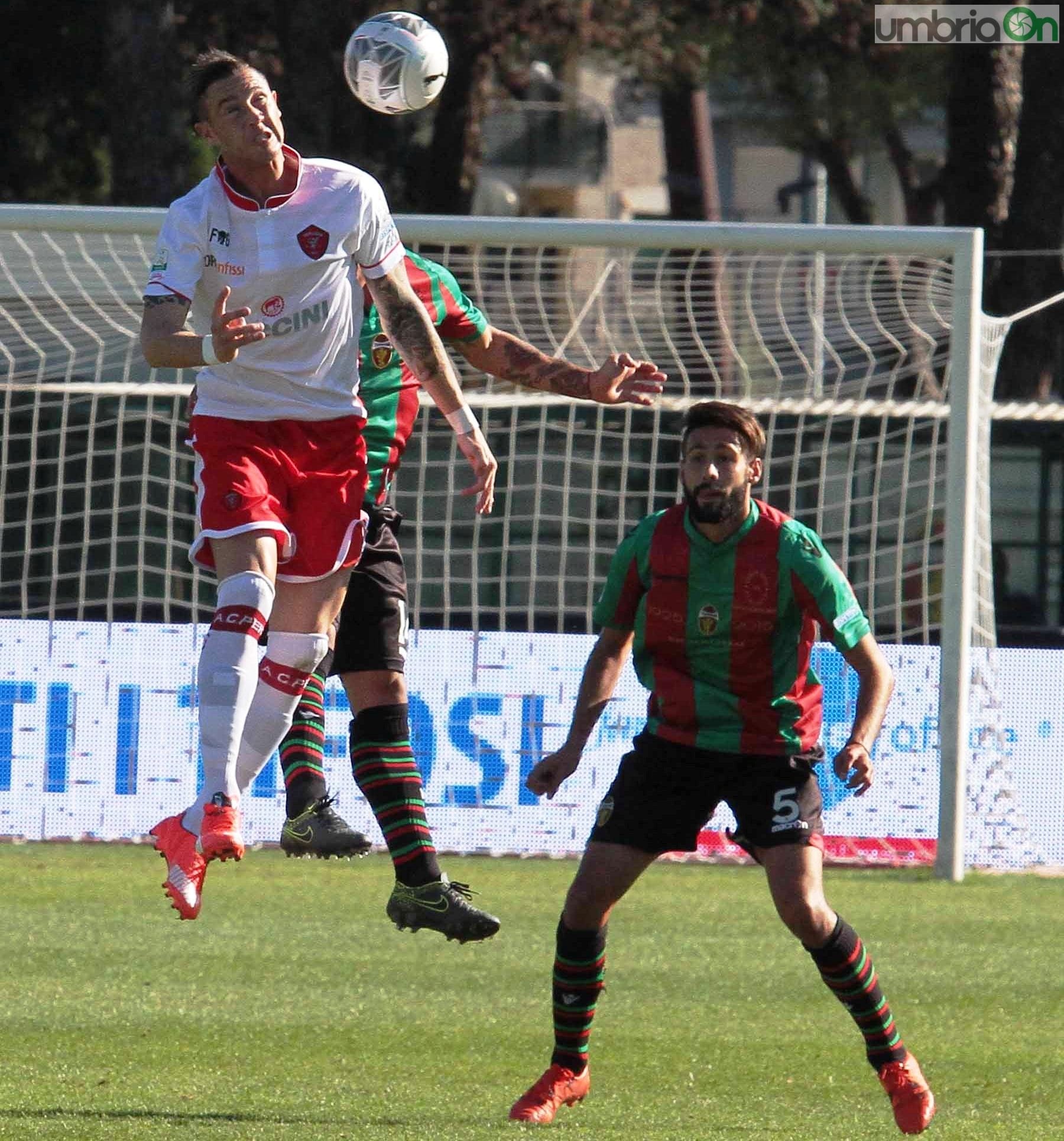 Matteo Ardemagni durante il derby