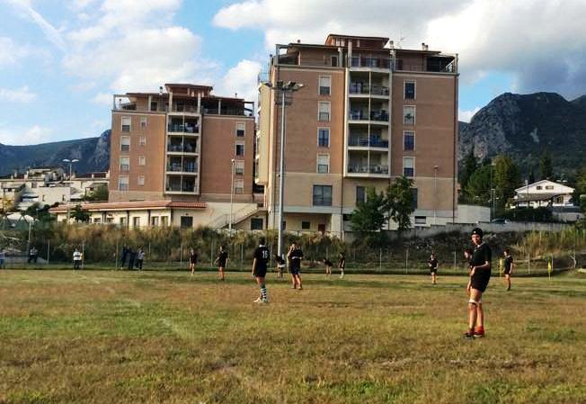 L'Urr in campo (foto Umbria Rugby Ragazze)