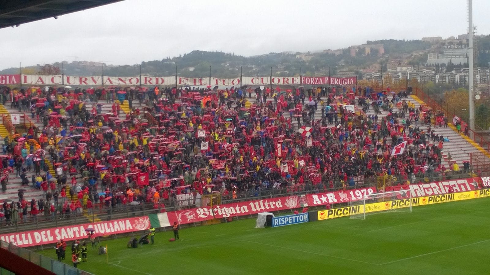 Curva Nord - stadio 'Renato Curi'