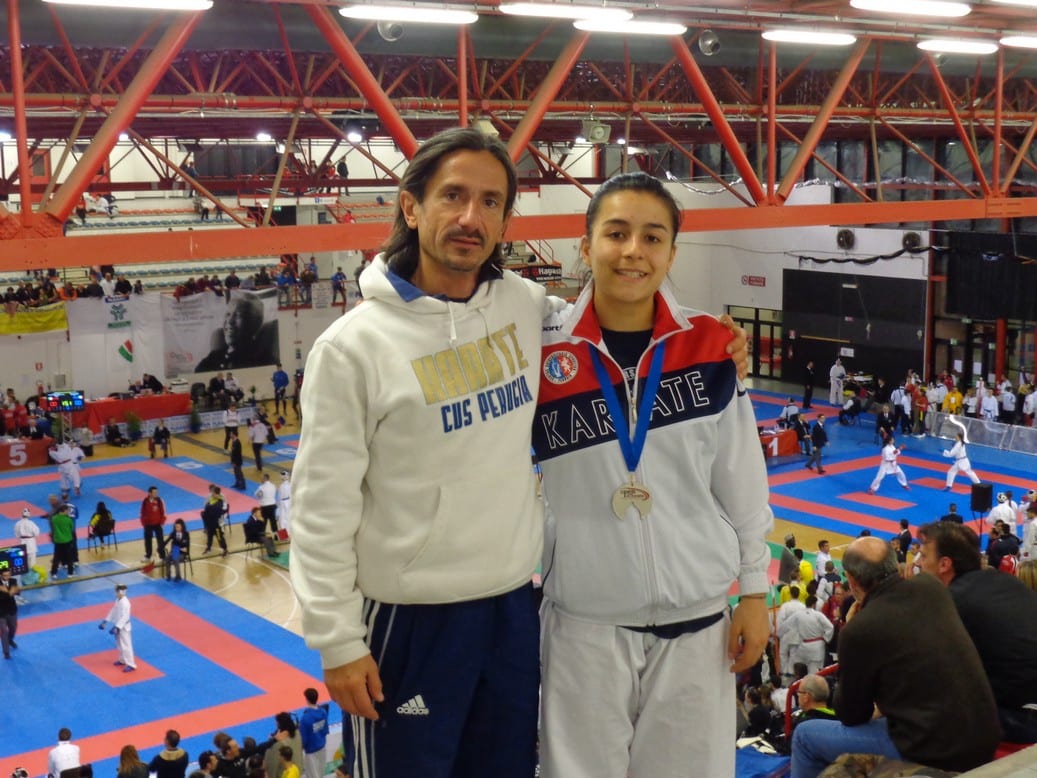 Andrea Arena con Gaia Martinez Preite