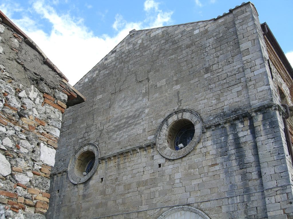 La chiesa di San Francesco a Calvi (Foto Aldo Larosa)