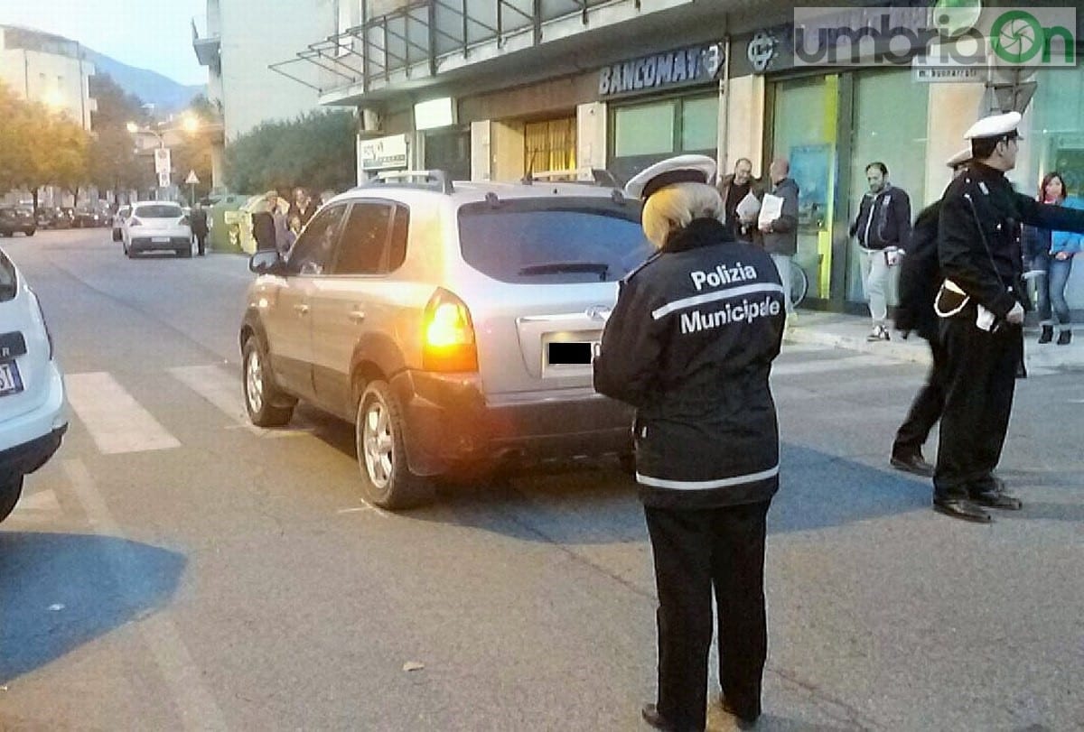 I rilievi dopo l'incidente