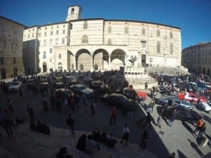 Driving Through Perugia