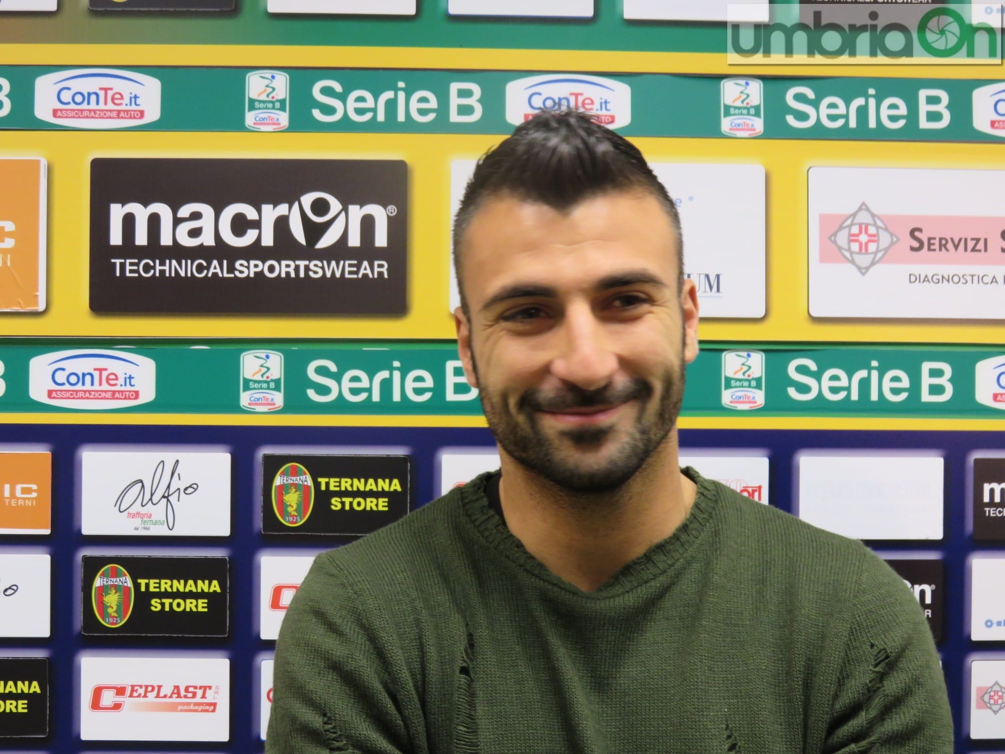 Ternana, Ceravolo e il momento rossoverde