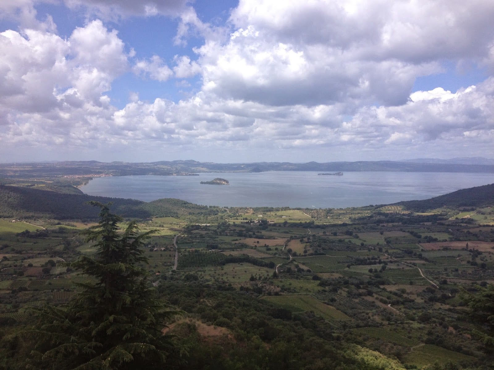 Il lago di Bolsena