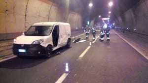 Incidente furgone Collecapretto, E45 - 28 novembre 2015
