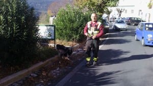 Narni Vigili del fuoco cane cinofile