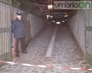 Il luogo dell'omicidio