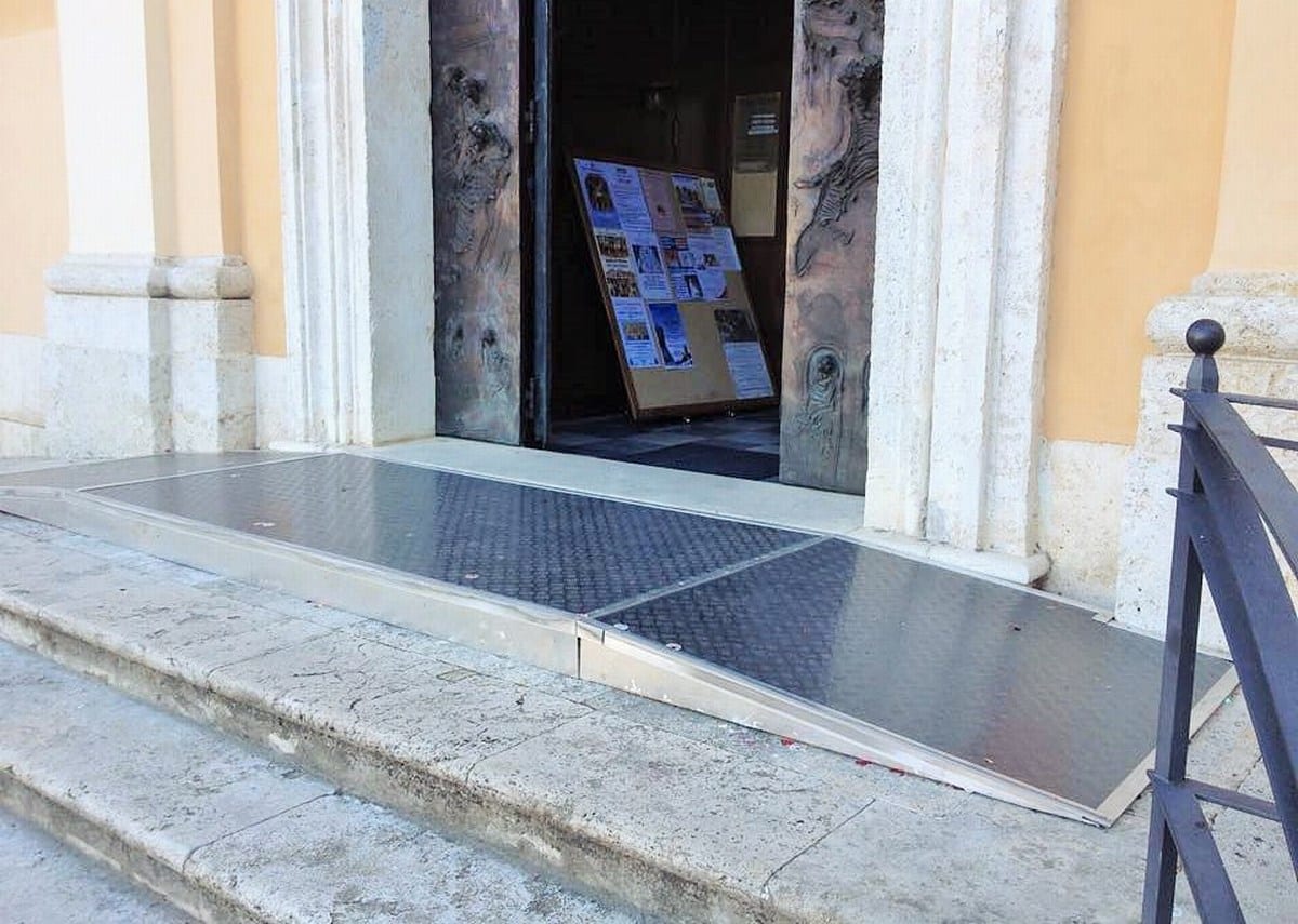 La nuova rampa 'mobile'