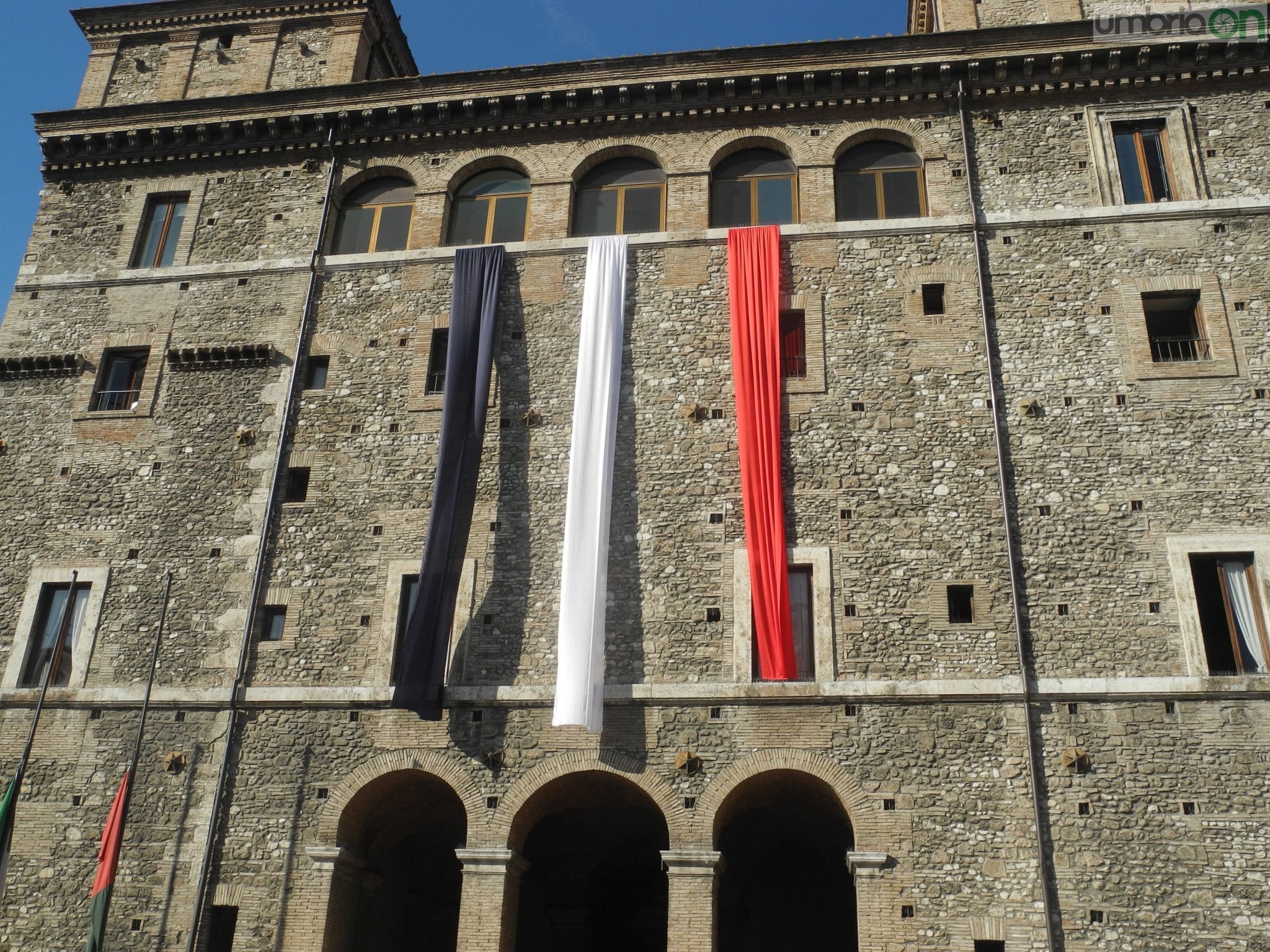 Il 'tricolore' francese a palazzo Spada
