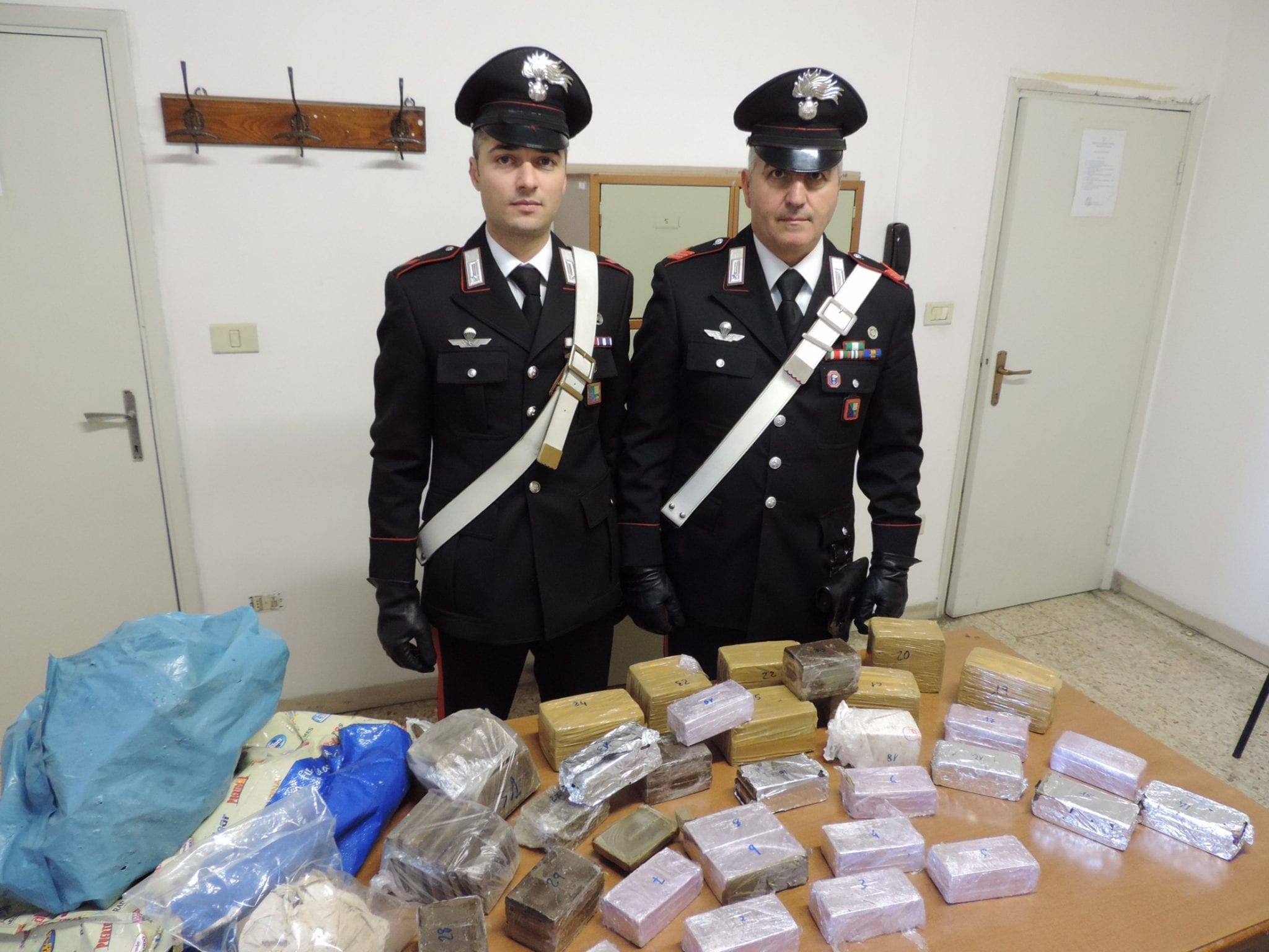 Traffico di droga, banda disarticolata