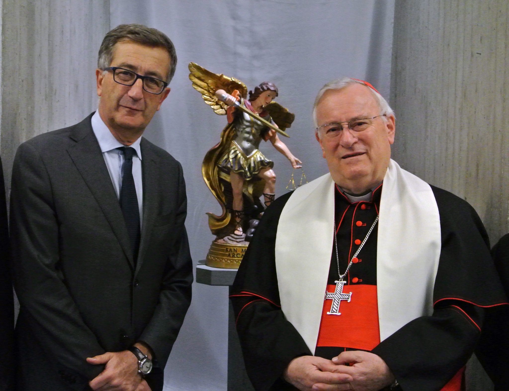 Carmelo Gugliotta e il cardinale Bassetti