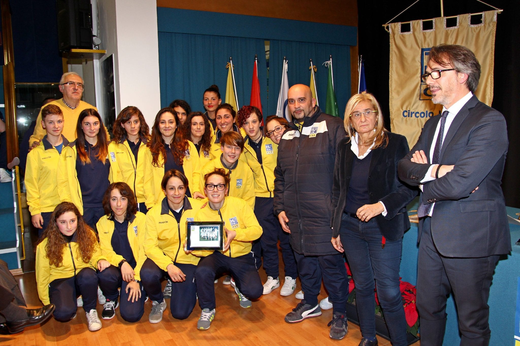 Terni, Clt: la squadra futsal regina del 2015