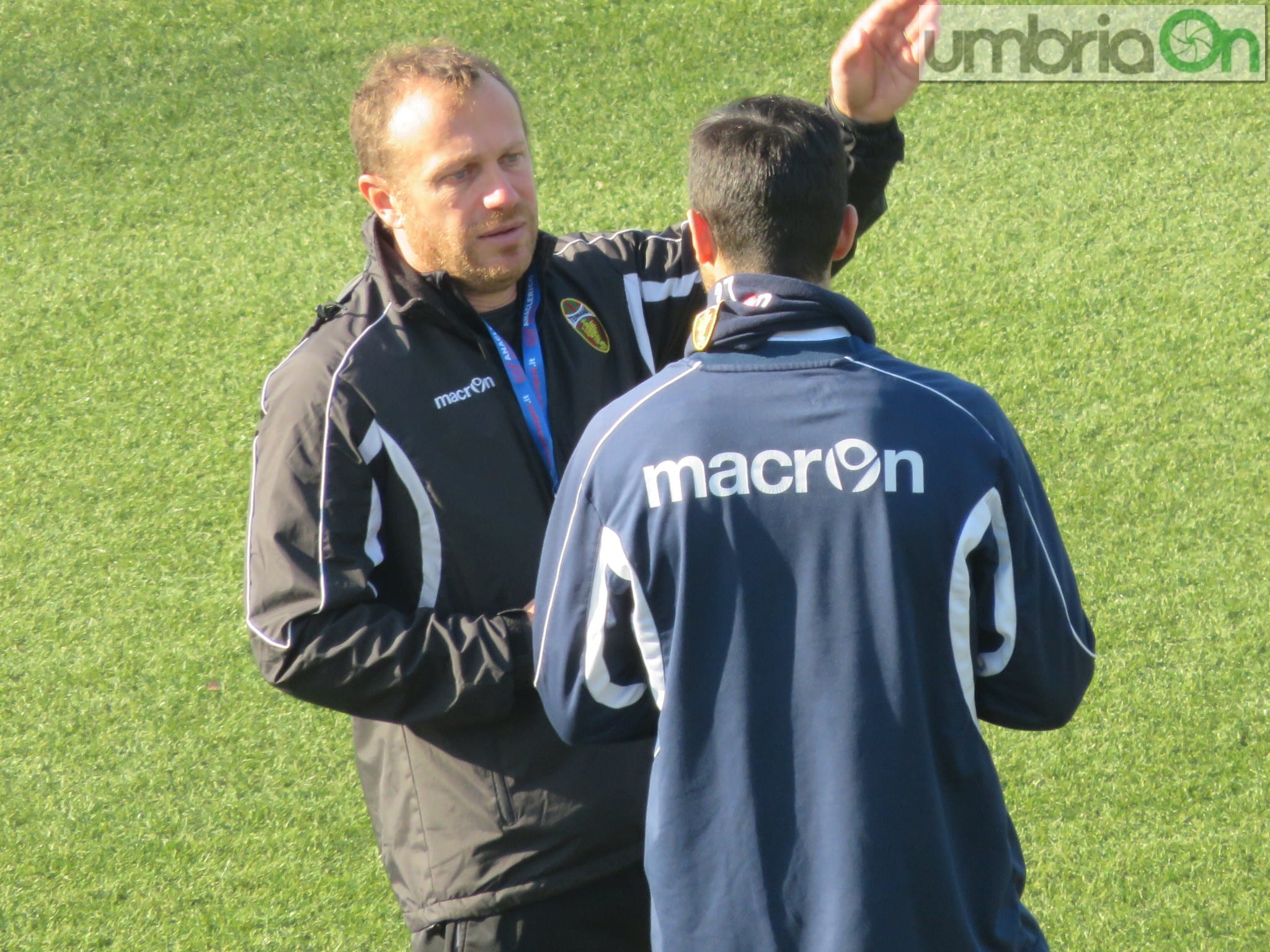 Roberto Breda e Alejandro González durante la seduta