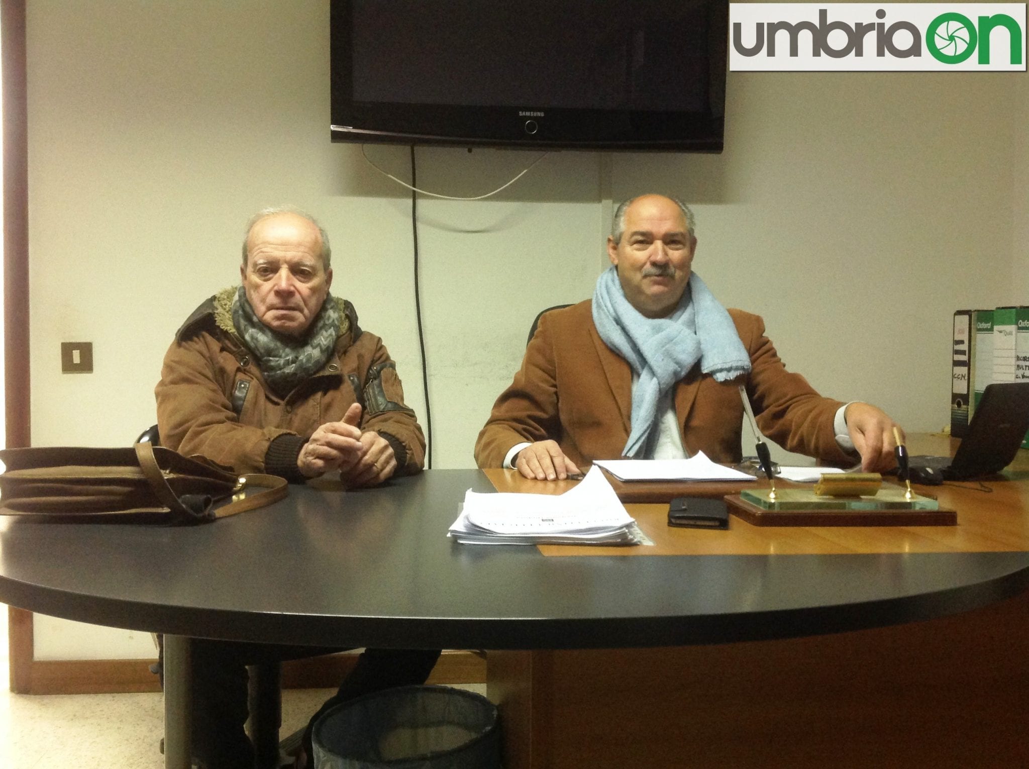 Italo Federici e Lino Busà