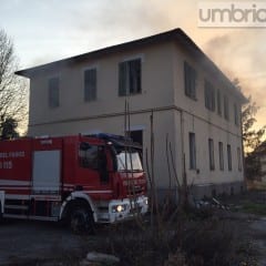 Terni, ex Camuzzi: domato l’incendio