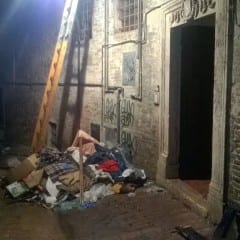 Perugia, brucia casa: muore clochard