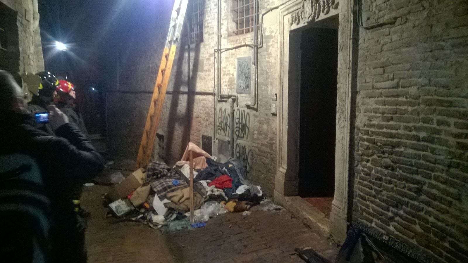 La casa luogo della tragedia