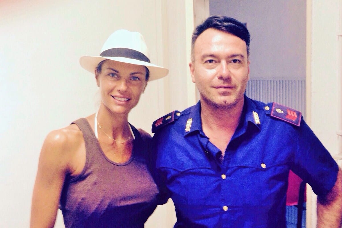 Martina Colombari e David Tallarico