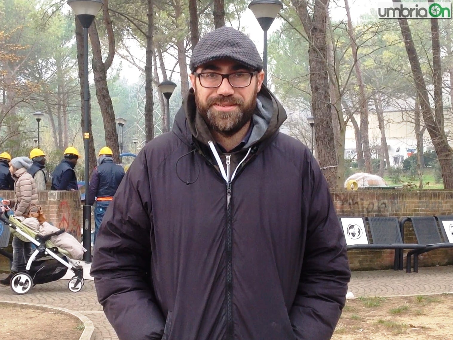 L'assessore Gianni Giombolini