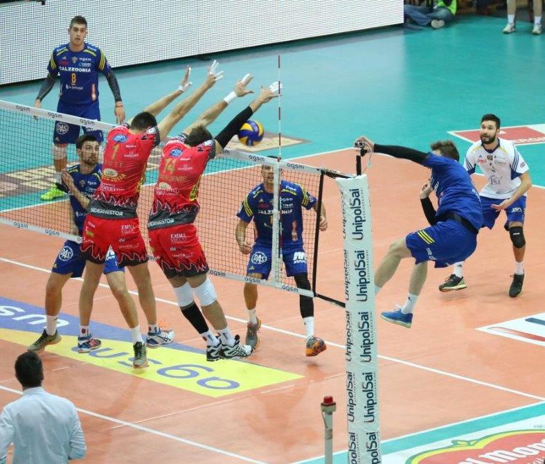 Volley, Sir battuta di misura a Verona