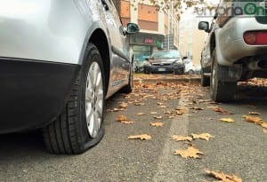 Strage di gomme fra via Vannucci e piazzale dei Poeti - 29 dicembre 2015 (3)