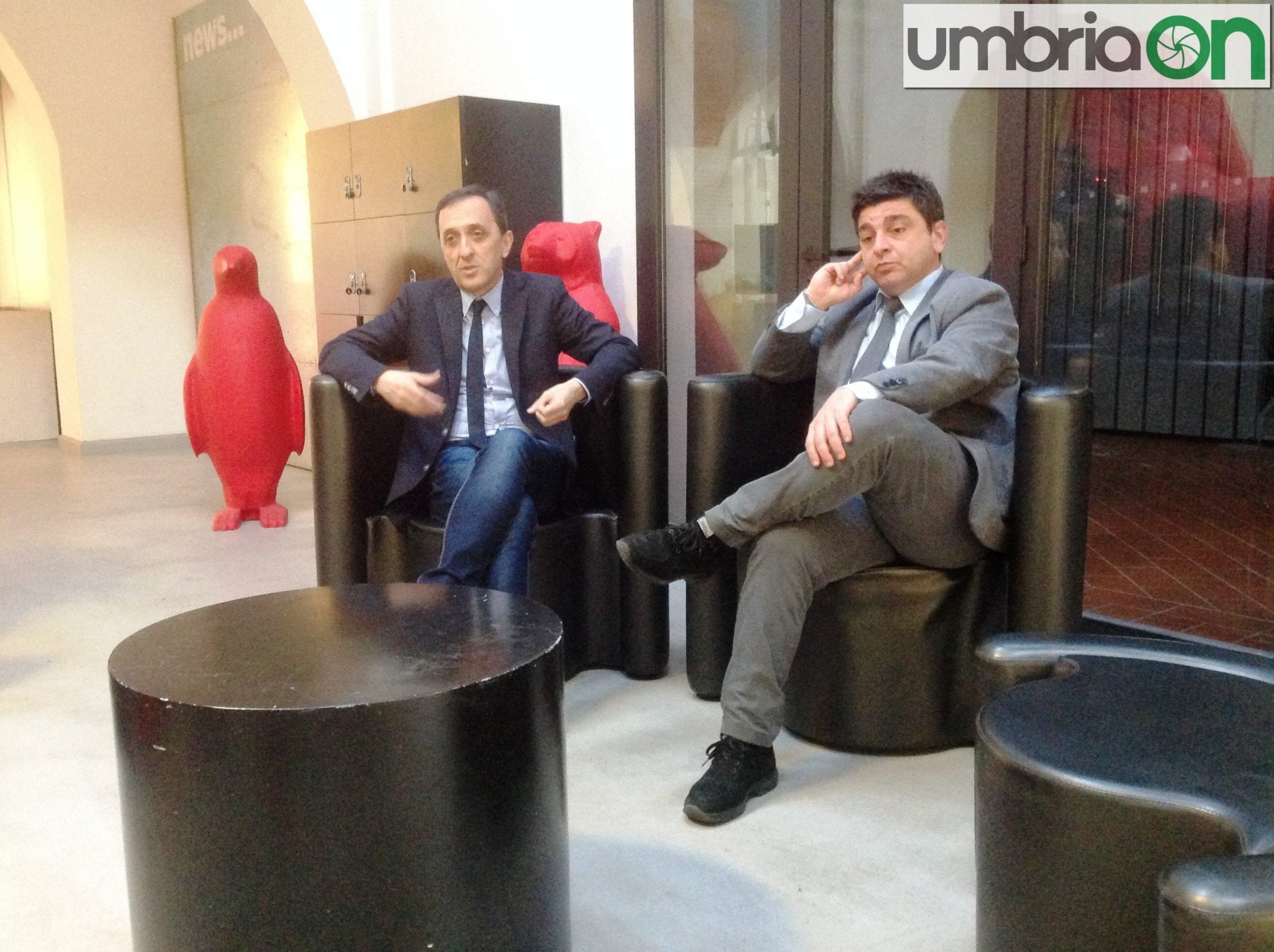 Giorgio Armillei e Francesco De Rebotti