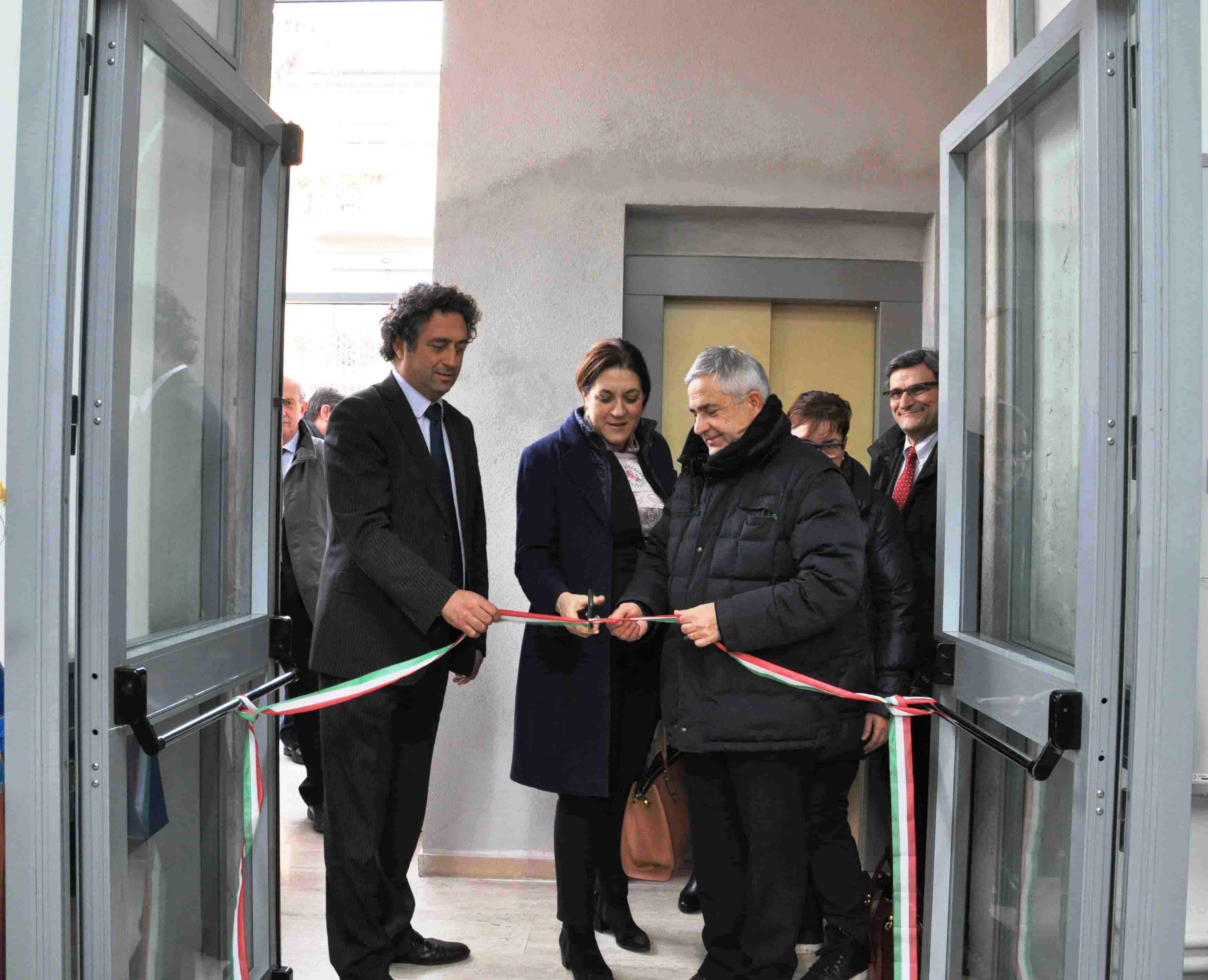 L'inaugurazione della casa di cura di Orvieto