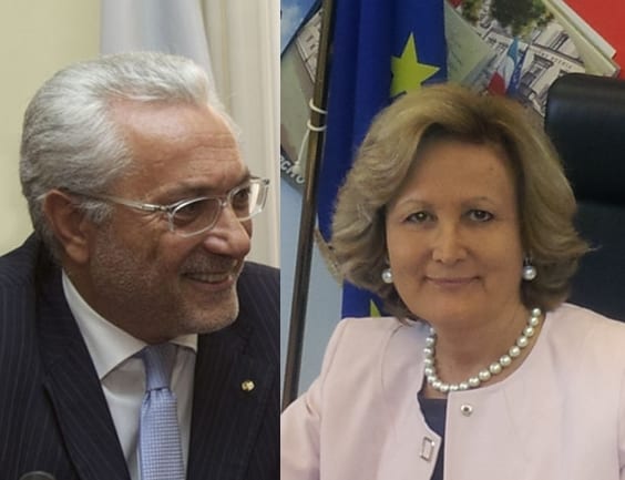 Raffaele Cannizzaro e Angela Pagliuca