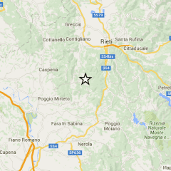 Terremoto a Rieti, avvertito a Terni