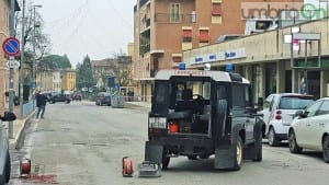 I militari sul posto