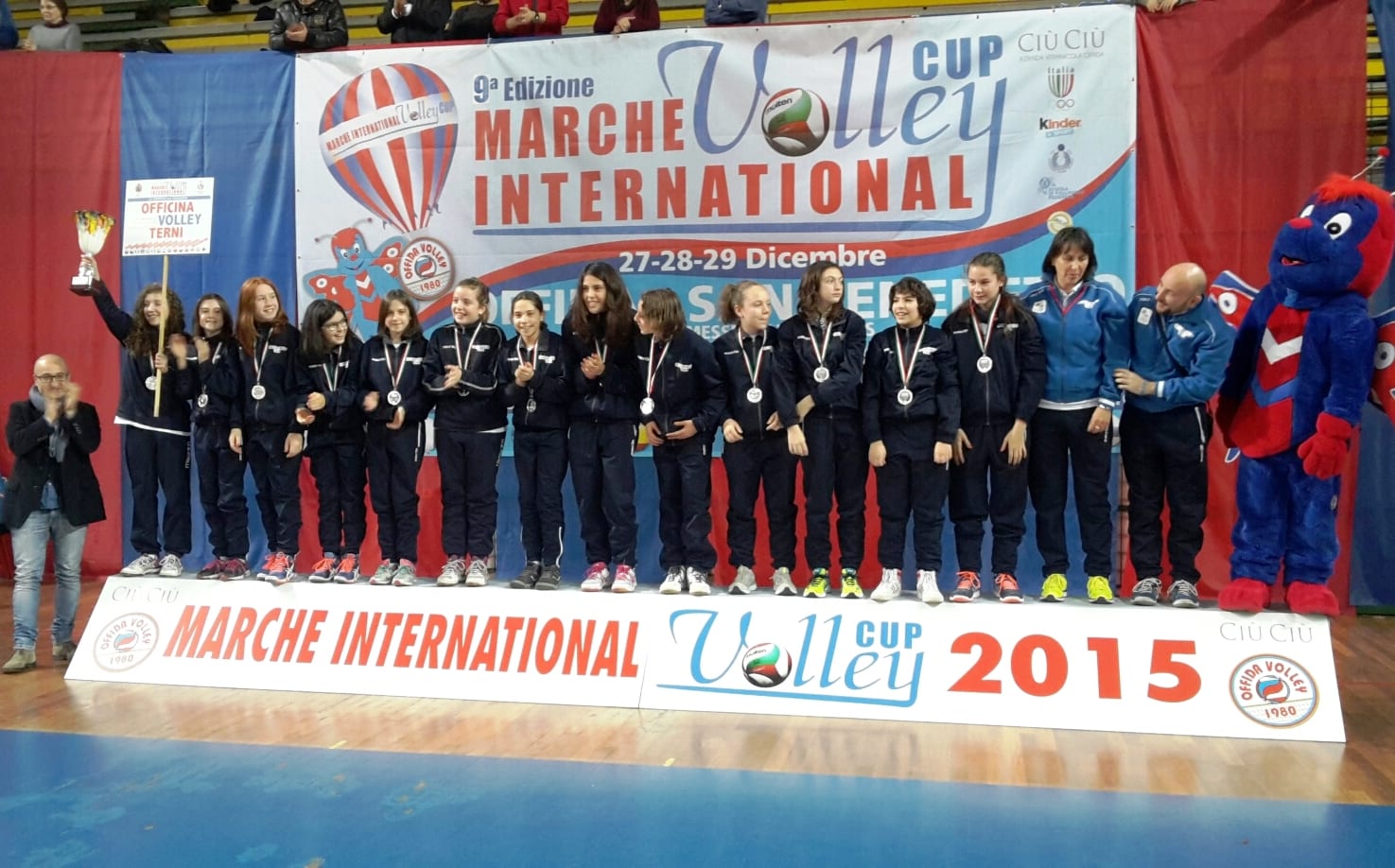 Terni, l’Officina Volley brilla nelle Marche