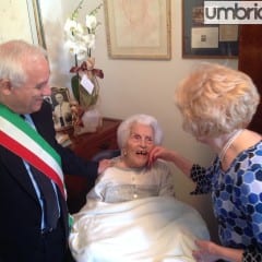 La nonna dell’Umbria compie 110 anni