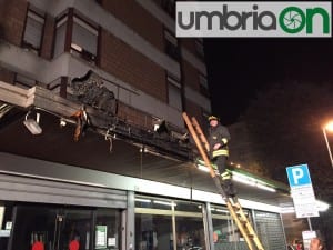 I vigili del fuoco al lavoro