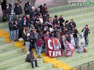 I tifosi del Trapani al ‘Liberati’