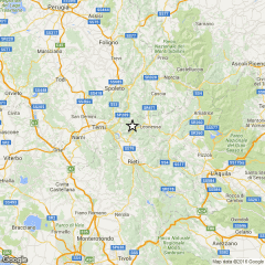 Terremoto, la terra trema tra Terni e Rieti