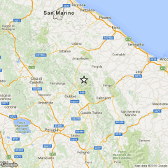 Terremoto, scosse sull’Umbria