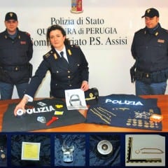 Assisi, ladra seriale incastrata dalla polizia