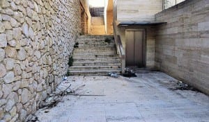 Passaggio pedonale Fontivegge Minimetrò chiusoo, degrado - 28 febbraio 2016 (3)