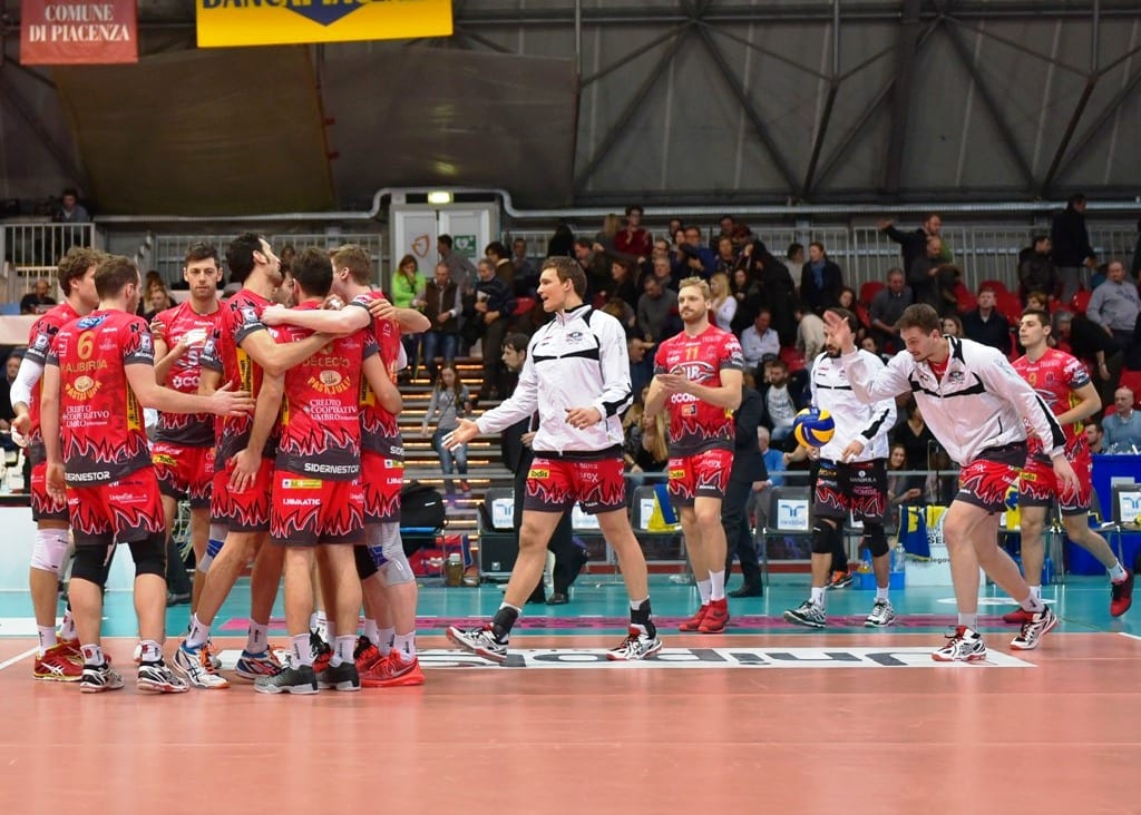 Volley, Perugia risorge a Piacenza