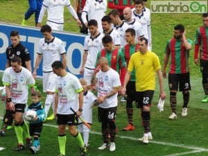 L'ingresso in campo