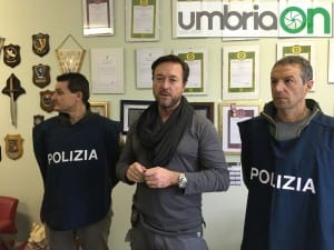 Il dirigente della Mobile Alfredo Luzi