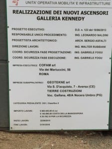 galleria Kennedy ascensori