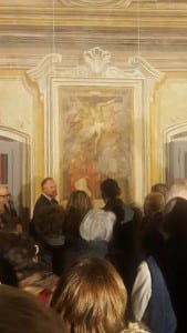 L'affresco tornato alla luce