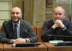 Gli assessori Giacchetti e Bucari