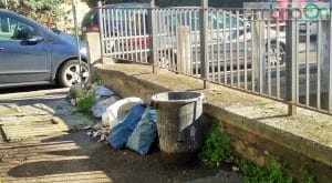 Discarica giardini via Martiri della Libertà, Terni - 1° marzo 2016 (2)