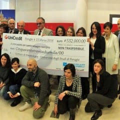 Perugia, 532 mila euro per giovani ricercatori