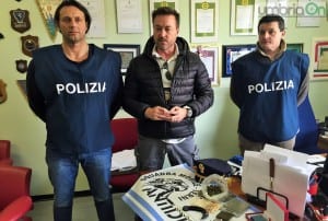 Estorsione e droga, due ternani (Vasco Schiarea) arrestati dalla Mobile - 3 marzo 2016 (2)