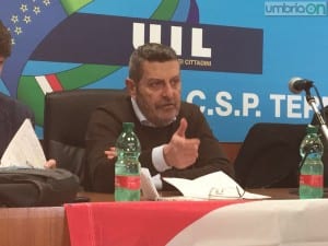 Nicola Pasini, segretario della Uilm