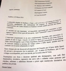 La petizione